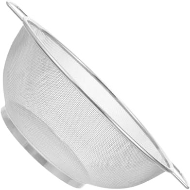 MUCKLILY Filtro de Aceite para Freír con Malla Fina de Acero Inoxidable Cesta de Drenaje para Cocina Colador de Malla para Colar Pasta para Frutas y Verduras