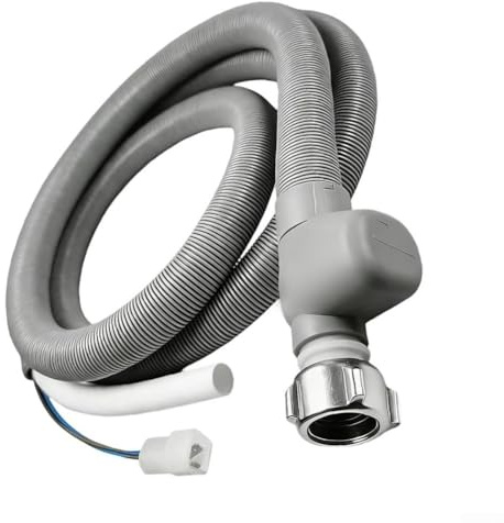 A02V-Aquastop Dishwasher Inlet Hose, 1.85m Water Supply Line with Stop Valve, for Dishwashers and Washing Machines