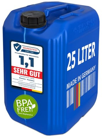 25 litros Bidón Azul (DIN 61)