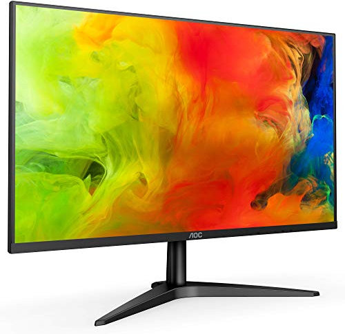 AOC 24B1H - 24 Inch FHD Monitor, 60Hz, MVA, 5ms Ultra Slim, Flickerfree, LowBlue mode (1920 x 1080 @60Hz, HDMI/VGA)