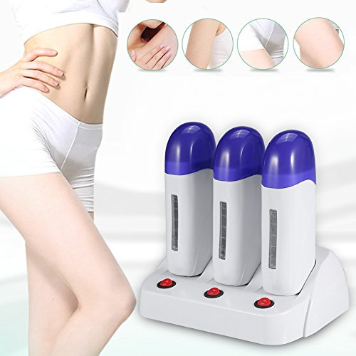 Hurrise Elektrische Wachserhitzer - Wachserhitzer Roll On, Roll-On Wachsgerät, Für Arm, Fuß, Bein, Achsel Und Bikini Wax Warmer For Accessoires Glatte Haut (#3)
