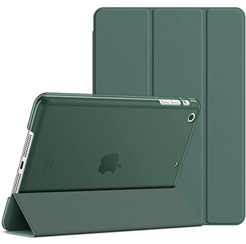 JETech Hülle für iPad mini 1 2 3, Schutzhülle mit Ständer Funktion und Auto Einschlafen/Aufwachen (Neblig Grün)
