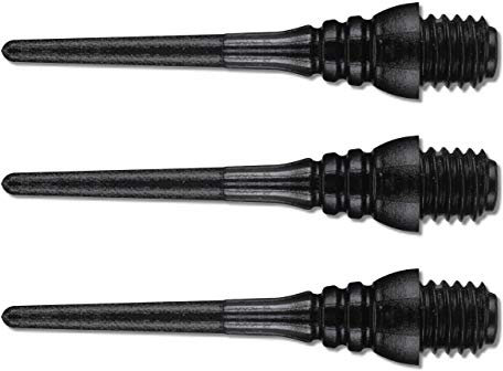 WINMAU Darts Triton Soft Tip Spitzen - Spitzen für die elektronische Dartscheibe - Erhältlich in Schwarz