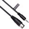 Keple 5-DIN a 3.5mm AUX TRS Jack AUDIO Cable, 5 pin a 3.5mm Stero Plug compatible con Smartphones, PC portátiles, Ampificadores, Sistemas de sonido HI-FI, Soporta señal analógico (L/R + masa) 1m