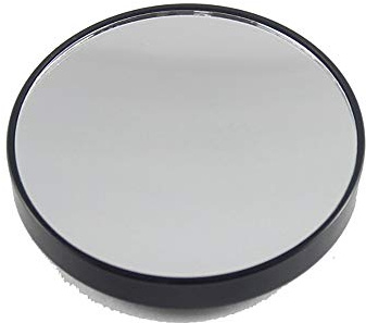 SJHY Vanity Mirror 2X/3X/5X Magnifying Makeup Mirror Portable Hand Mirror with Suction Cups Mini Mankeup Vanity Mirror Round Mirror Makeup Mirrors (Color : 2X Lens)
