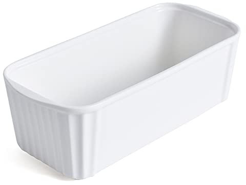 TAMUME Porzellan Kastenform Kuchen, Brotbackform (Groß)