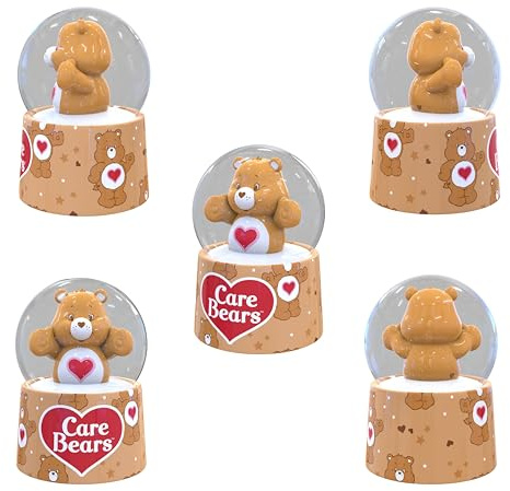 Care Bears Tenderheart Bear Mini Light-Up Snow Globe | 3 Inches Tall | Mini, 3.8 Inches Tall, Small