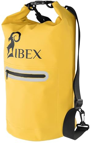 ZIEGER SCHNORR Drybag 20 Liter Gelb Tasche Seesack Packsack Wasserdicht