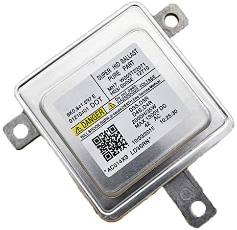 Xenon Hid Ballast OEM D3S D3R D4S D4R Xenon Ballast 8K0941597E / W003T22071 Utilisation adaptée for Audi A1 A3 A4 A5 A6 A7 A8 Q3 Utilisation adaptée for VW CC Utilisation adaptée for Seat Utilisation