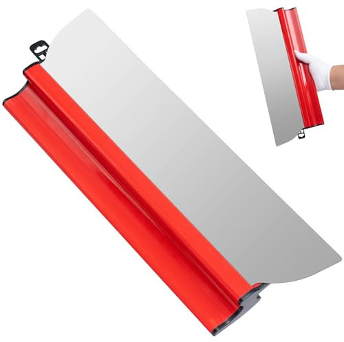 Spattola professionale YIWONFU in acciaio inossidabile, 40 cm per finitura e levigatura in cartongesso, spatole flessibili per stuccatura. Utensili per pareti per strumenti di intonaco a cartongesso