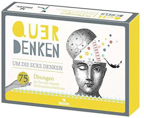 moses. 25135 Querdenken um die Ecke denken | 75 Denksport Übungen, Yellow, Primärfarben