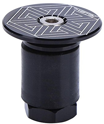 VGEBY 1 Paar Fahrradlenker Endstopfen, Aluminiumlegierung, verstellbar, erweiterbare Lenkerendkappen für die meisten Fahrräder Rennräder Mountainbikes (sechseckig)