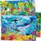 QUOKKA 100 Piece Jigsaw Puzzles For Children - 3 Floor Puzzles For 4 5 Year Olds - Toys for Learning Ocean & Forest Animals for 5-8 Year Olds - Jigsaws Game Gift for Kids Age 3-5