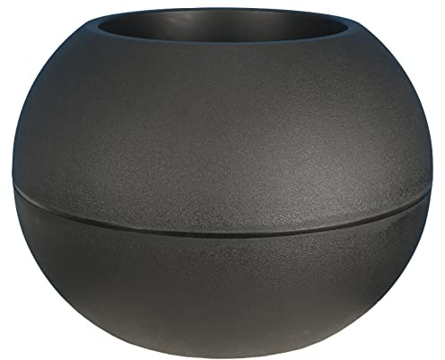 Granit Boule, 50cm Diamètre, Noir