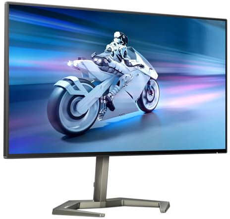Philips Evnia 27M1F5500P - Monitor da gioco QHD da 27 pollici, HDR600, G-Sync Compatible, FreeSync Premium Pro (2560 x 1440, 240 Hz, 1 ms, HDMI, DisplayPort, USB Hub), nero