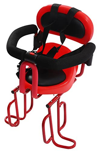 GramStudio Fahrradrücksitz, kindersitz gepäckträger Herausnehmbares Fahrradsitz Hinten mit Sicherheitsgurt und U-förmige Geländer, für 6 Monate -6 Jahre alt