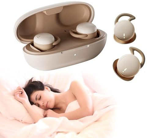 In Ear Kopfhörer Bluetooth kabellos für Seitenschläfer Mini klein Kopfhörer zum Schlafen in Ear Sleep Earbuds Ohrhörer für kleine Ohren unsichtbare kleinste Schlafkopfhörer Noise Cancelling Headphones
