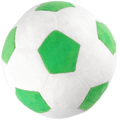 KOMBIUDA Fußball-plüschtier Plüschfußballspielzeug Grün Fußballform Dekokissen Kinderspielzeug Wohndekoration