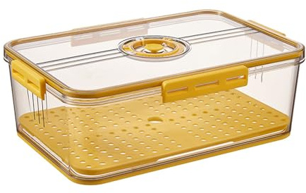 Vynetra Innovative Bread Saver With Tight Seal Lid Bread And Dry Good Storage Boxes With Freshness Tracking Lid