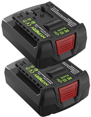Paquete de 2 baterías de repuesto de iones de litio de 4000 mAh para Bosch 14,4 V, compatible con Bosch PB360S, BAT607, BAT614, GDR/GDS/GSB/GSR 14,4 V-LI – Batería de herramientas eléctricas con mayor