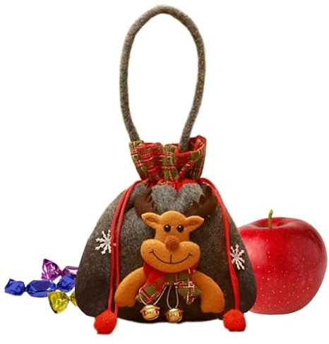 Sagnose Für Die Weihnachtsbehandlung - Weihnachtssüßigkeitstüten | Partytüten, Urlaubsgeschenkumschläge, Tragbare Wickeltaschen Für Stück Socken Für Adu