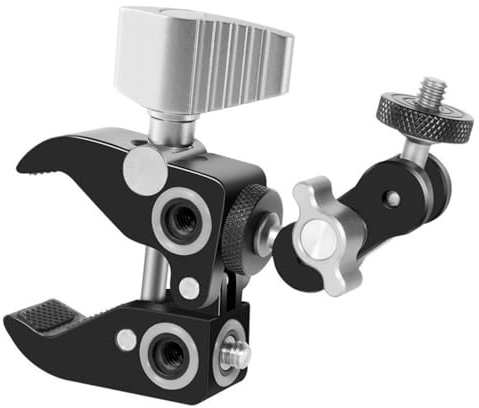 Trípodes de abrazadera de metal de repuesto para cámara réflex digital, luz LED, accesorios de fotografía de estudio