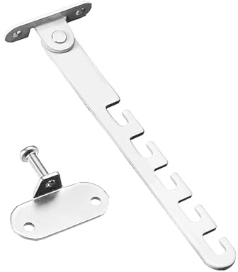 Window Restrictor Latches Adjustable Limiters Carbon Steel Hardware for Home Office Carbon Steel