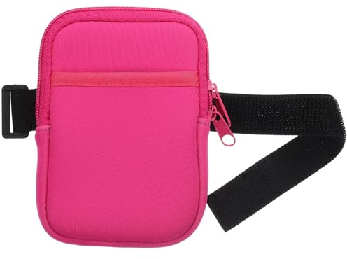 Cabilock Custodia per Bottiglia D’Acqua in Neoprene Cerniera Marsupio Termico Leggero Tracolla Regolabile Tasca Piccola per Esterni e attività Sportive