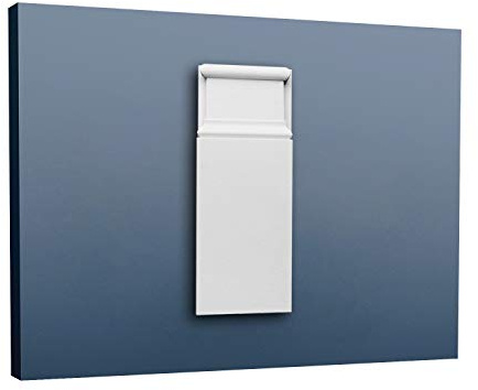 Orac Encadrement de porte D310 9,5 cm x 24,9 cm x 3,1 cm Polystyrène extrudé (HDPS) prétraité