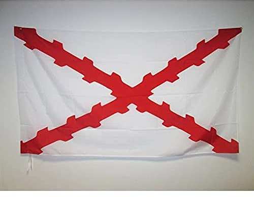 AZ FLAG - Flagge Spanische Niederlande - 150x90 cm - Spanien Alt Fahne 90 x 150 Cm Scheide Für Mast - Flaggen