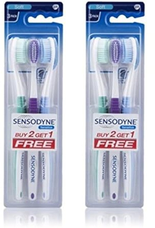 2 Sensodyne Sensitive Toothbrush Soft Sensitive Teeth - by Sensodyne