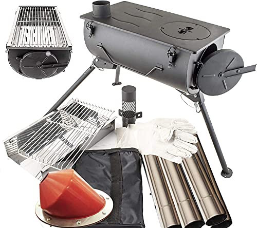 Other Comfort Wood Burning Stove Grill Heater Flashing Kit Camping Tent