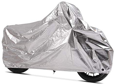 Motorrad Abdeckplane Aluminium Abdeckhaube Faltgarage Tourtecs Alu XXL