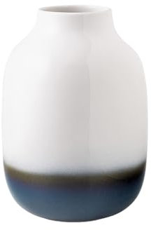 like. by Villeroy & Boch Lave Home Vase Shoulder, 15,5x15,5x22cm, Bleu