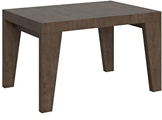 Itamoby, Tisch Naxy, ausziehbar, Nussbaum, 90 x 130 cm, verlängert, 390 cm