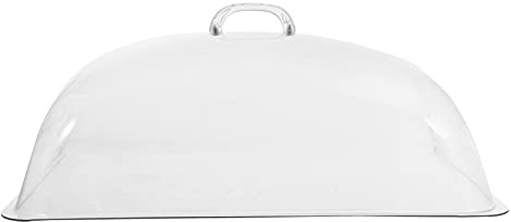 Wakauto 1pc Vegetable Cover Home Food Display Dome Food Holding Cover Bread Cover Glass Cake Cover Reusable Food Cover Snack Tray Cover Acrylic Cake Dome to Bell Shaped The pet