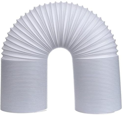 Tubo Flessibile del Condizionatore d'Aria Parti di Ricambio del Tubo Flessibile di Scarico Flessibile Universale Portatile 150mm Aadattatore per Climatizzatore in senso orario e 200 cm