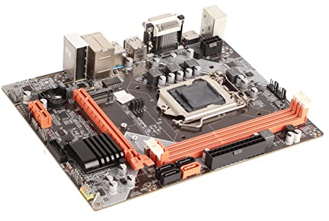 KIMISS Desktop-Motherboard für, B75 M.2 Hochgeschwindigkeitsfestplatte 1155-Pin Lga1155 Motherboard B75 DDR4 Sockel 1155 USB3.0 SATA3 DDR3