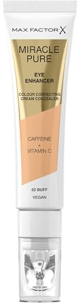 Max Factor Miracle Pure Eye Enhancer - Colour-Correcting Concealer - 02 - Buff, 10ml