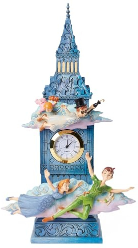 Disney Traditions Peter Pan Clock, Height 26cm