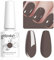 Vishine Gel Polish, 8ml Dark Brown Soak Off UV LED Nail Art DIY Manicure for Girls Women #086