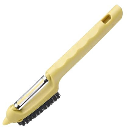 Pelapatate per verdure, spazzola per verdure per alimenti | Pelapatate per carote Flessibile Scovolino per patate - Spazzola per tagliare le patate, spazzola per la pulizia delle verdure rimovibile