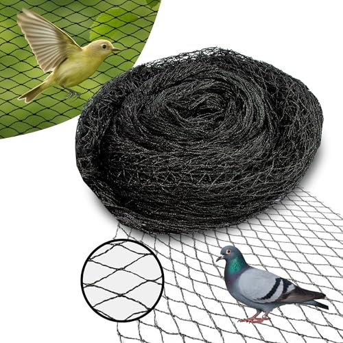Vogelschutznetz 2mx5m 25x25mm | Teichnetz | Netz gegen Vögel für Obst & Gemüse | Gartennetz | Schutznetz von Pflanzen | Vogelnetz, Traubennetz, Beerennetz | Schutz vor Vögeln PE