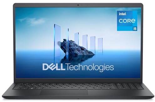 Dell 15 Laptop DC15250 15.6 FHD (1920 x 1080) 120 Hz, Intel Core i5-1334U Processor, Intel UHD Graphics, 16GB RAM, 512GB SSD, Windows 11 Home - Carbon Black