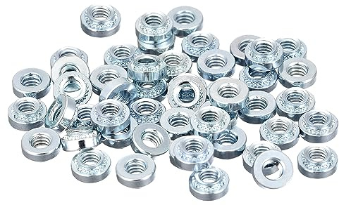 QUARKZMAN Einpressmuttern, #8-32x3,66mm Karbonstahl Nietmutter Befestigungselement 50 Stück