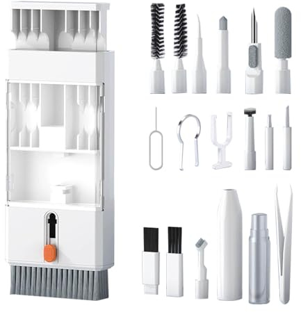 22 in 1 Keyboard Cleaning Kit, Laptop Screen Keyboard Cleaner Kit, Phone Cleaner Brush Set, Electronic Computer Cleaning Tools