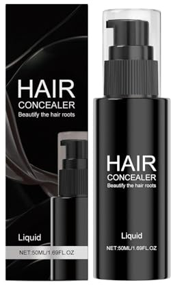 Crema para cubrir el cabello, líquido para cubrir el cabello, lápiz corrector de cabello para hombres, crema para cubrir las raíces, cabello más natural y voluminoso al instante para hombres, para