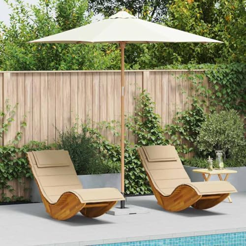 Voile d'ombrage de terrasse, parasol de jardin, blanc crème, 270 x 270 x 260 cm, en bambou, pour terrasse, jardin, balcon, entretien facile