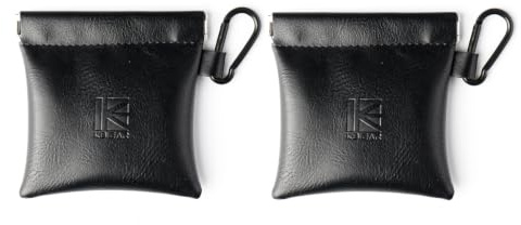 Lot de 2 étuis pour écouteurs KBEAR BP01 Plus, fermeture magnétique, sac pour écouteurs, étui de rangement IEM, étui de voyage pour écouteurs intra-auriculaires KZ ZS10 Pro, CCA CRA, écouteurs, câble