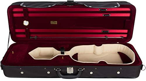 Geigenkoffer Schaumstoff City weinrot 4/4 M-Case
